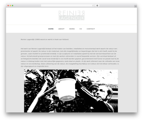 Time WordPress theme - reinierlagendijk.nl