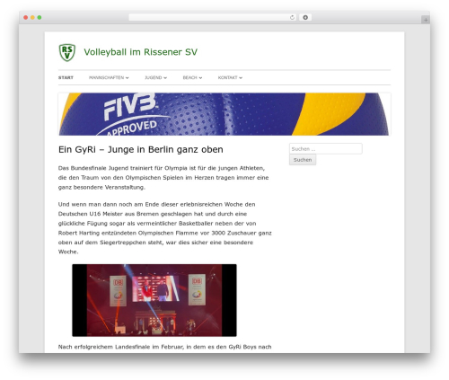 Tiny Framework WordPress theme free download - rsv-volleyball.de