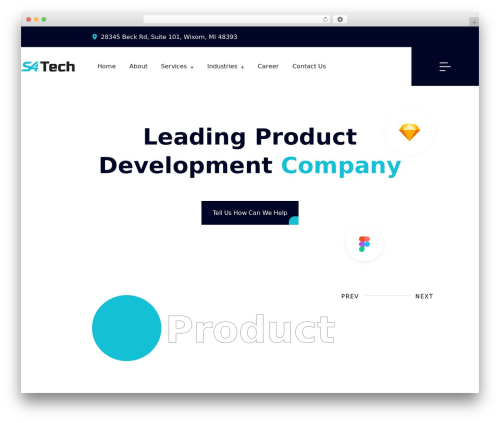 WordPress theme Technix - s4tinc.com