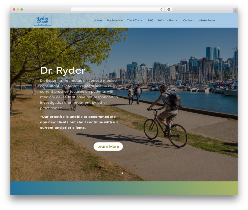 WordPress website theme Divi - ryderconsult.ca