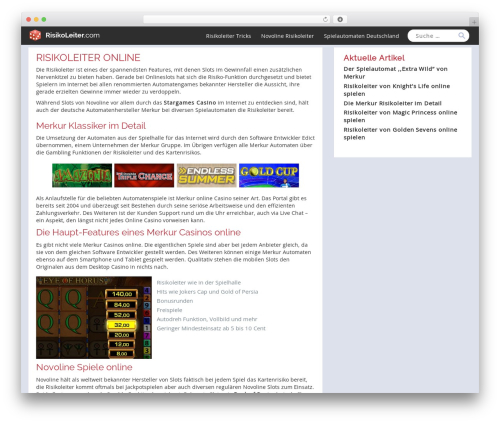 WpF Authority theme WordPress - risikoleiter.com