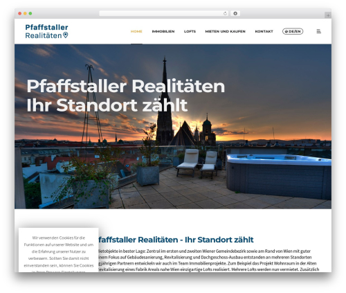 Themecore WordPress plugin - pfaffstaller.com