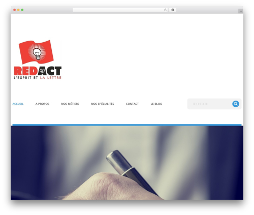 cherry theme WordPress - red-act.com