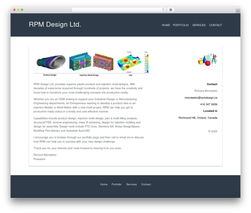 Current free WordPress theme - rpmdesign.ca Current free WordPress theme - rpmdesign.ca