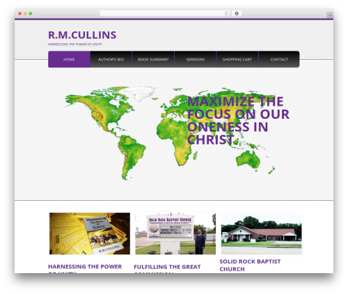 Lighter WordPress theme - rmcullins.com