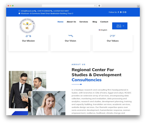 Techno theme WordPress - rcscd.com