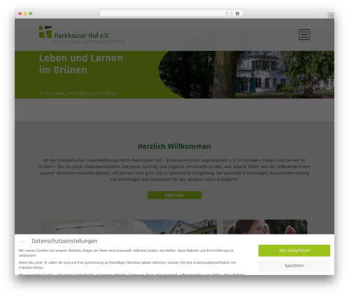 Theme WordPress hh - hackhauser-hof.de