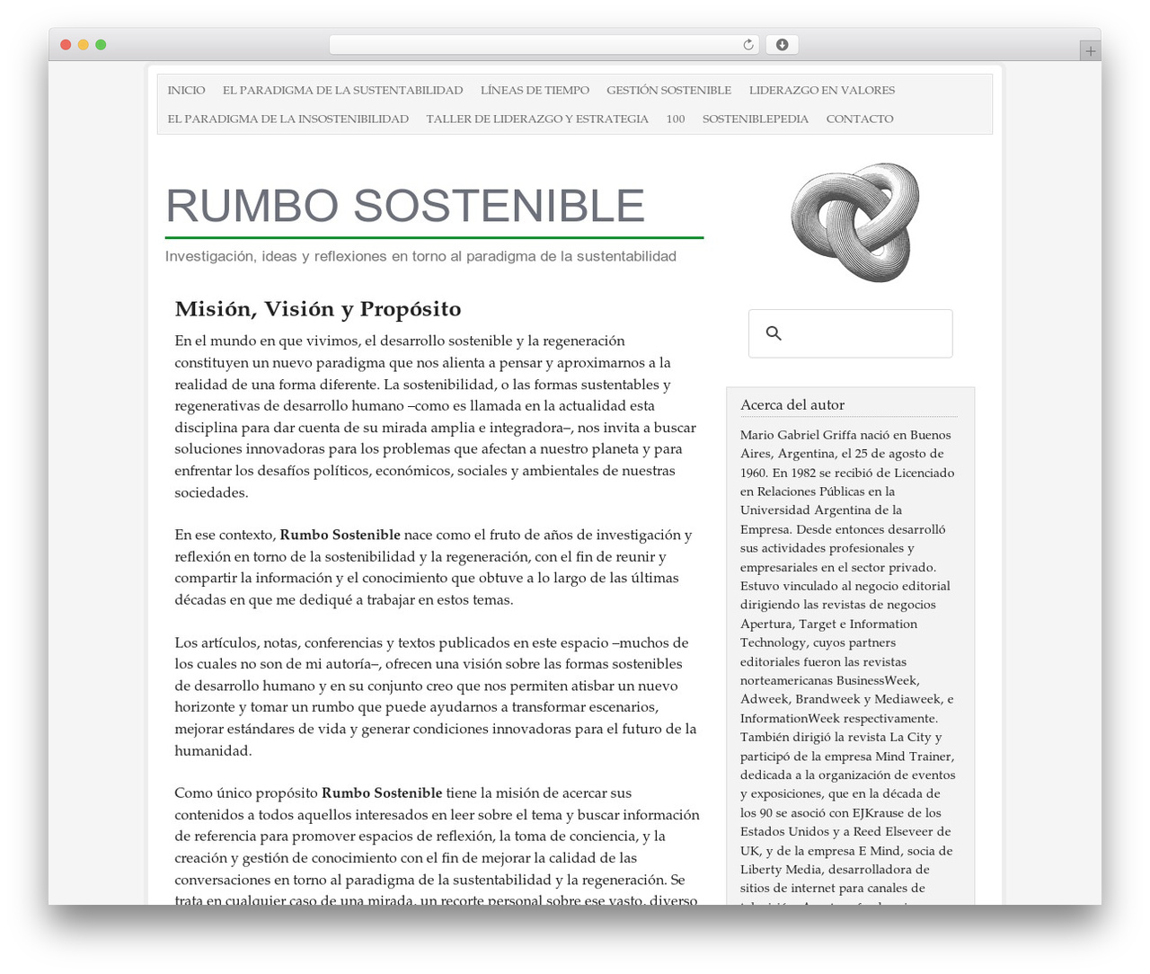 Theme WordPress Prose - rumbosostenible.com