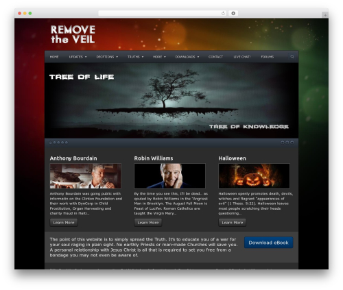 WordPress theme Commodore - removetheveil.com