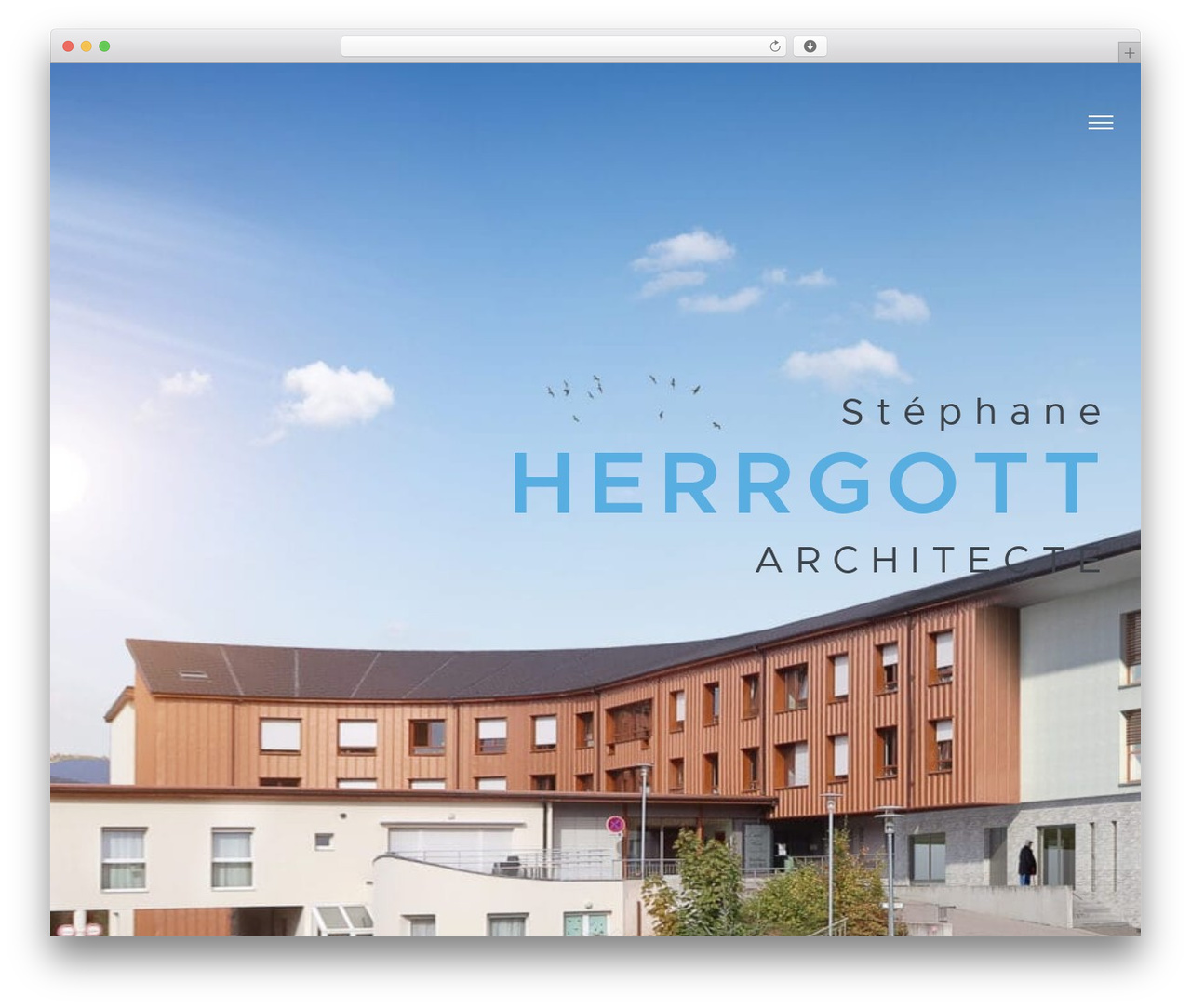 WordPress theme Exponent - herrgott.archi