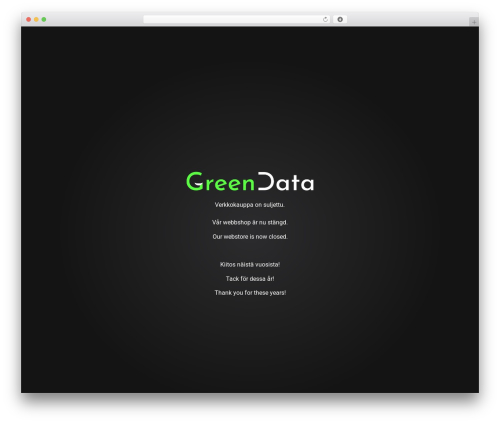Posti shipping WordPress plugin - greendata.fi