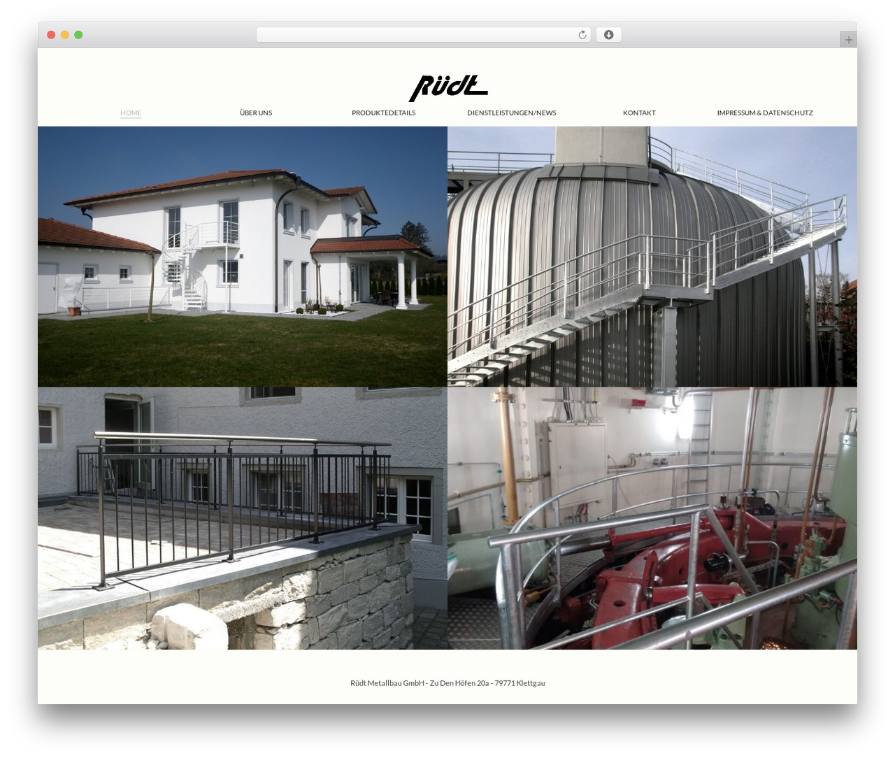 Andy Parker theme WordPress - ruedt-metallbau.de