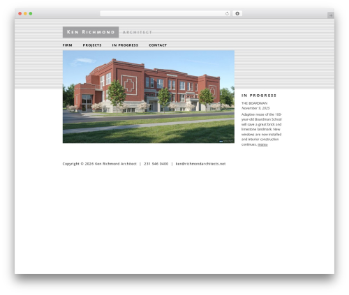 base1 premium WordPress theme - richmondarchitects.net