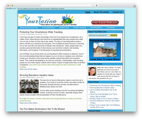 Best WordPress theme Catalyst - yourtation.com