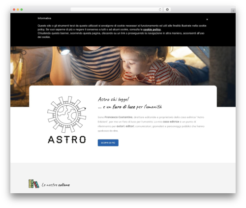 Bookie WP WordPress theme - astroedizioni.it