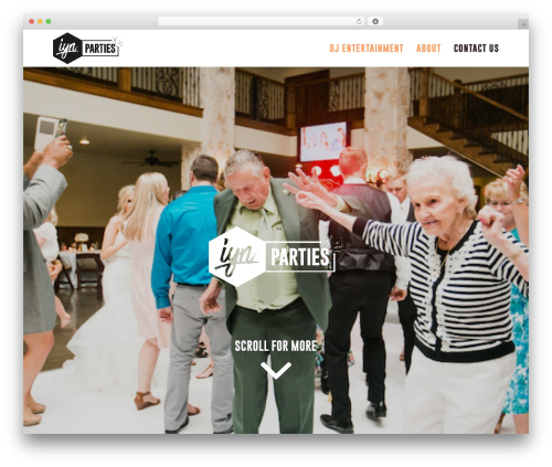 chapel theme WordPress - iynparties.com