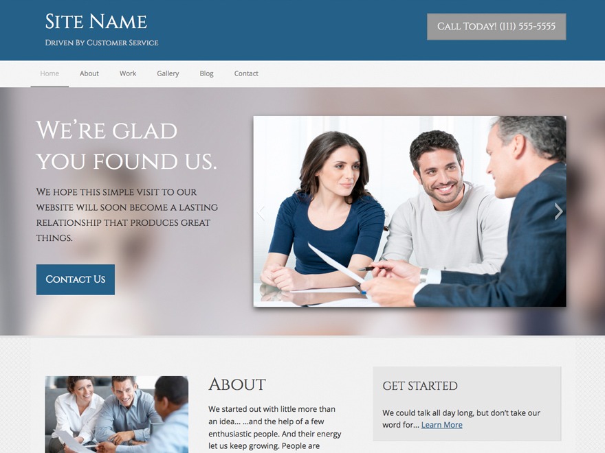 Generic 10 WordPress theme by Professional Web Services