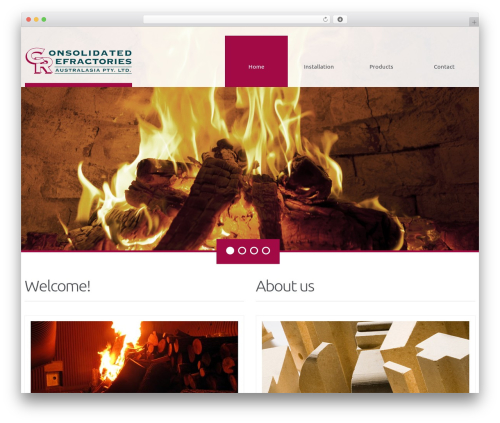 Theme WordPress cherry - refractories.com.au
