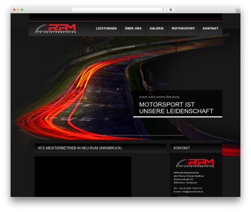 theme1869 WordPress theme - rpm-technik.at/cms