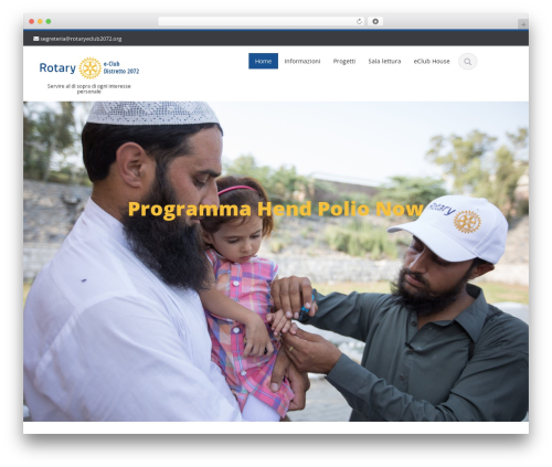 WordPress theme Ascent - rotaryeclub2072.org