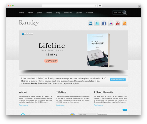 WordPress theme Boldy - ramky.org