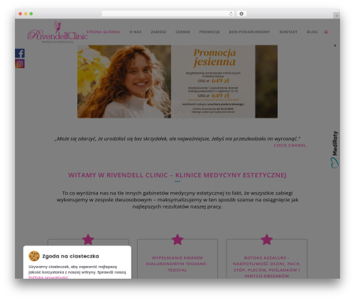 WordPress website theme Borbis - rivendellclinic.pl
