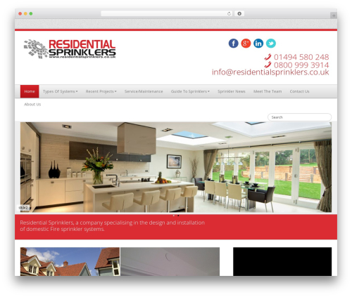 Royalslider WordPress plugin - residentialsprinklers.co.uk