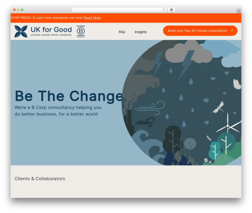 Beaver Builder Theme WordPress theme - ukforgood.com