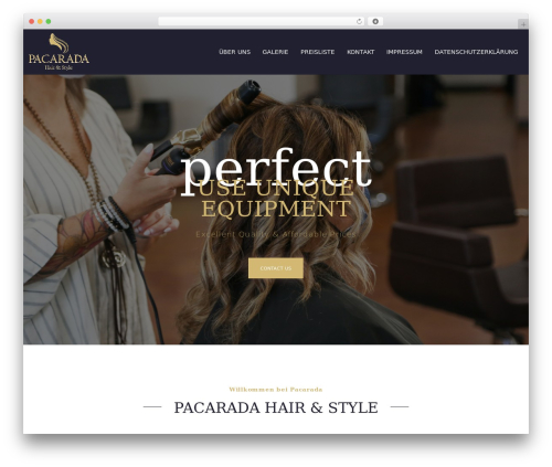 Jude WordPress theme - hair-style-pacarada.de