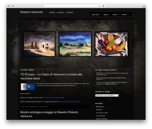 Modularity Lite WordPress website theme - robertoventuroni.it