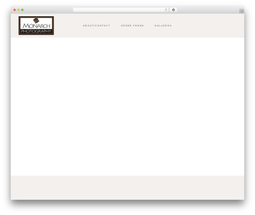 Solene WordPress theme image - m-portraits.com