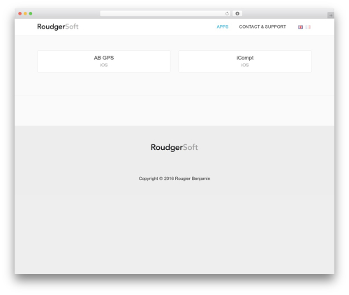 Theme WordPress Apply - roudgersoft.com/en/home