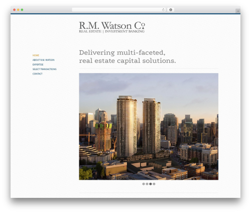 Theme WordPress Infinity - rmwatsonco.com
