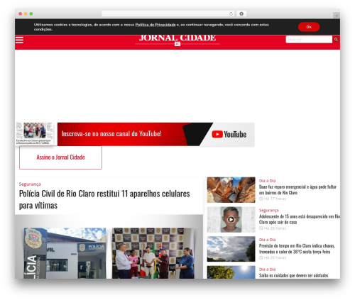 Ad inserter pro WordPress plugin - jornalcidade.net