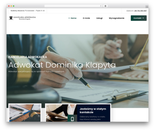 Case theme marker WordPress plugin - adwokat-dk.com