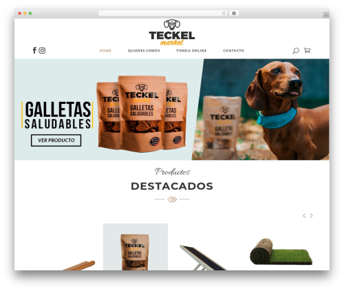 WordPress theme Calla - teckelmarket.cl