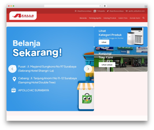 WordPress theme Jaster Basic - apollo-ac.com