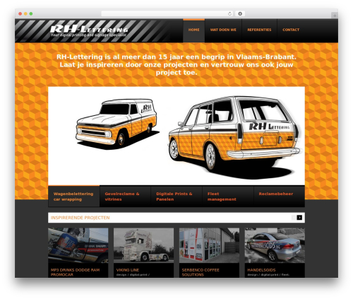 WordPress theme SmartStart WP - Responsive HTML5 Theme - rh-lettering.be
