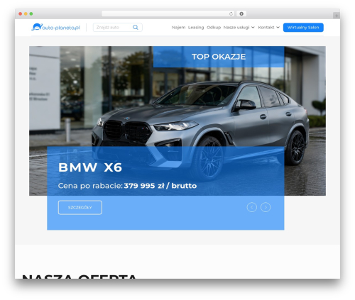 Auto Planeta WordPress theme - auto-planeta.pl