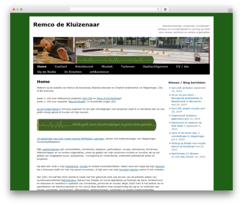 Audio player WordPress plugin - remcodekluizenaar.nl