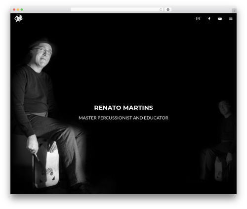 Decibel WordPress theme design - renato-martins.com