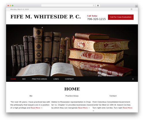 Decree free WordPress theme - fifemwhitesidepc.com