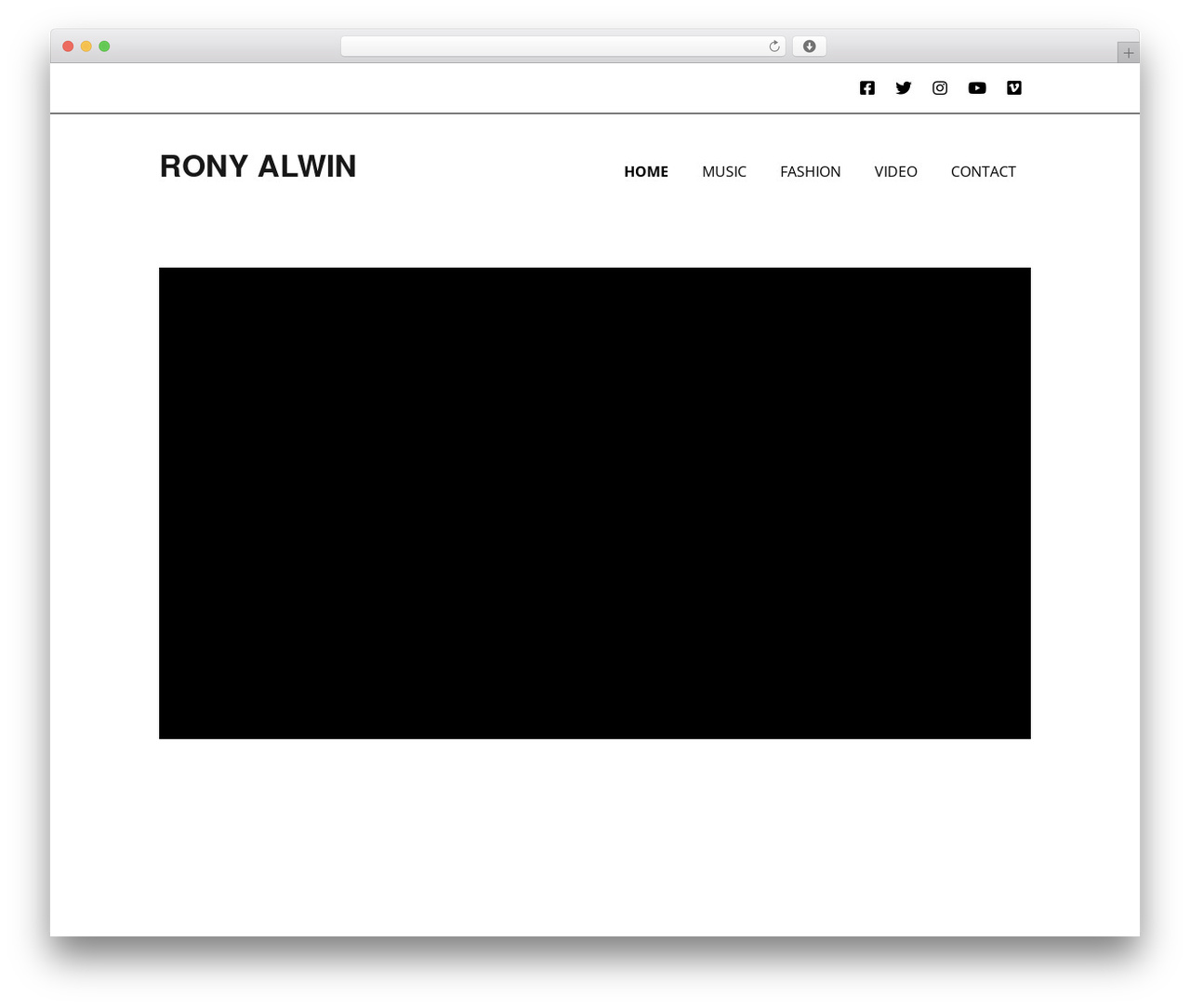 Make free WP theme - ronyalwin.com