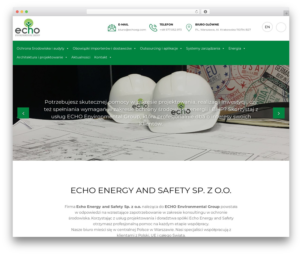 Theme WordPress Echo - echoeg.com