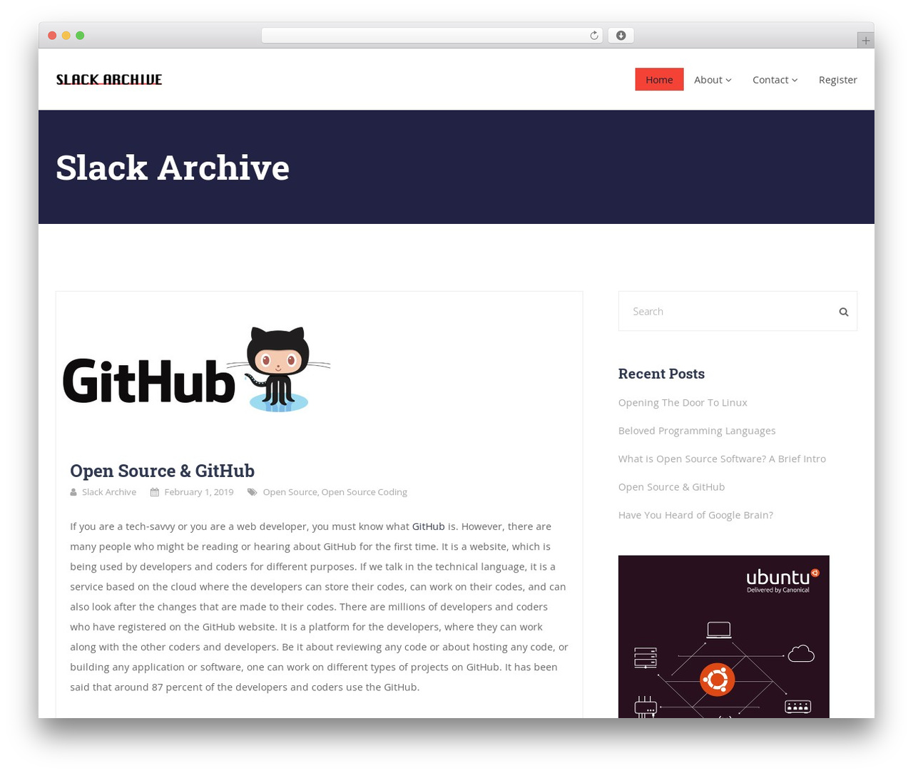 Theme WordPress smartwp - slackarchive.io