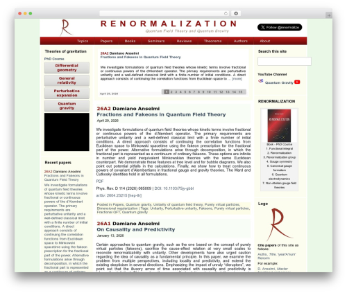 Recent Posts Slider (recent-posts-slider) free WordPress plugin - renormalization.com