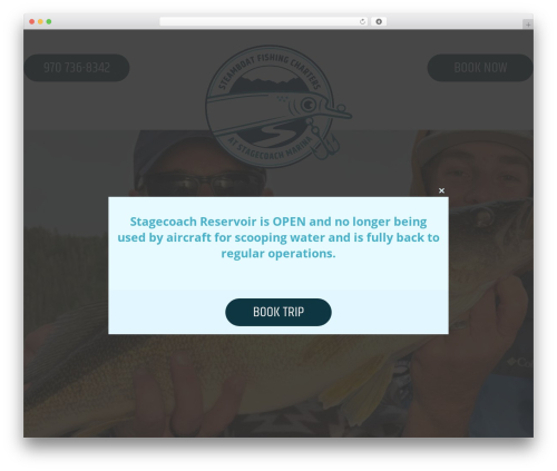 WordPress theme Basic Starter Webpack Theme - steamboatspringsguidedfishingtours.com