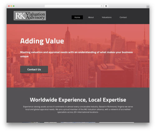 WordPress theme embr - rkvals.com
