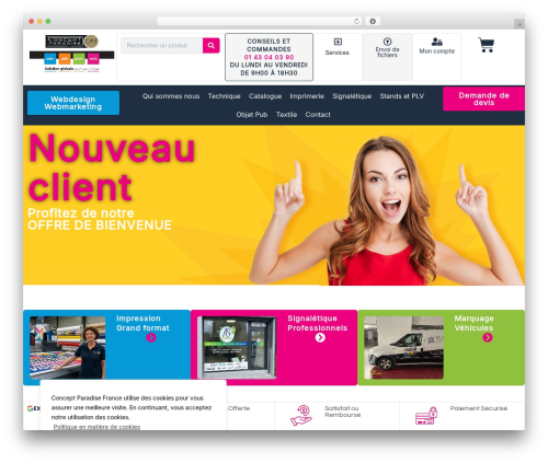 Elfsight facebook chat cc WordPress plugin - concept-paradise-france.net