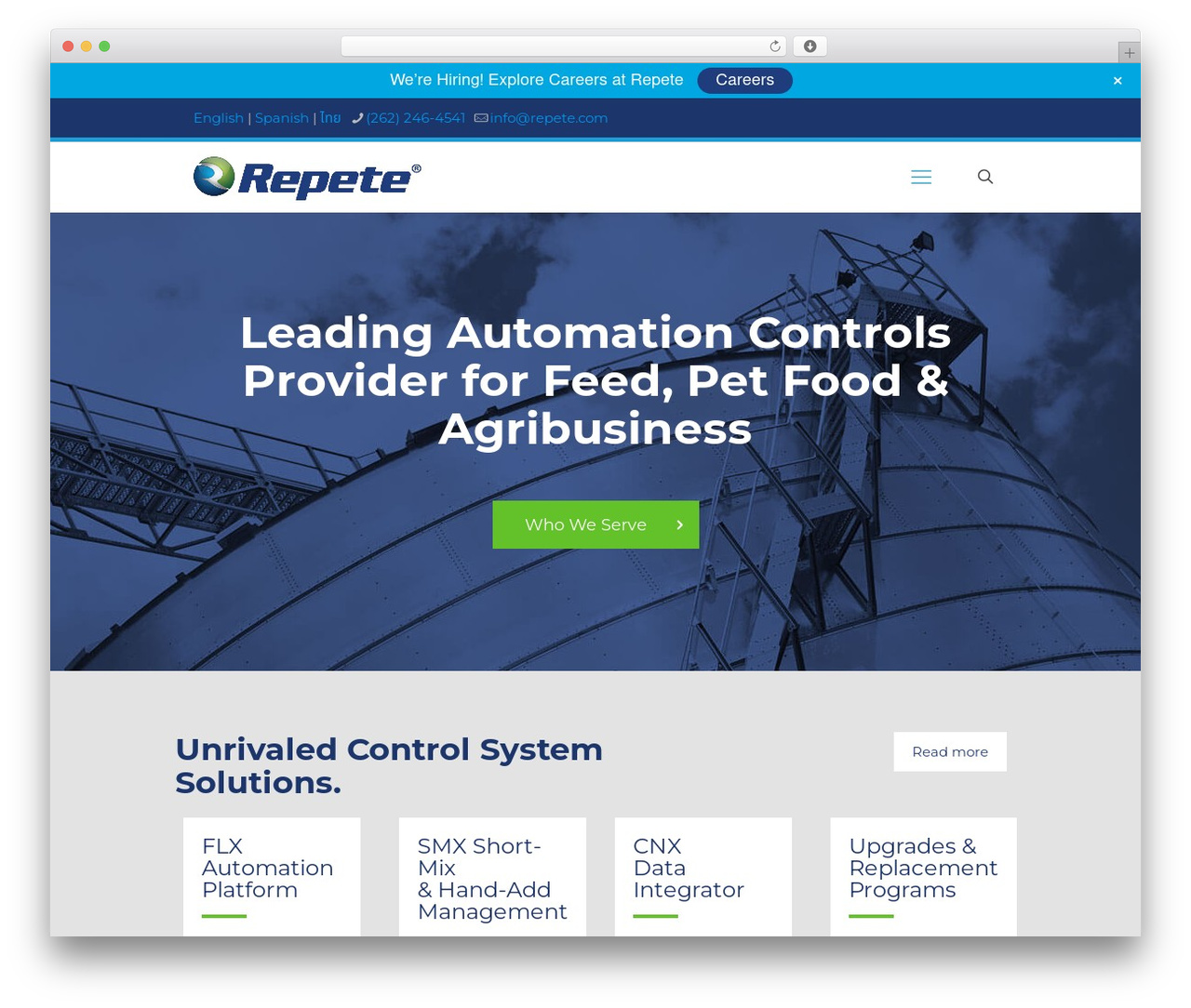 Betheme WordPress theme - repete.com